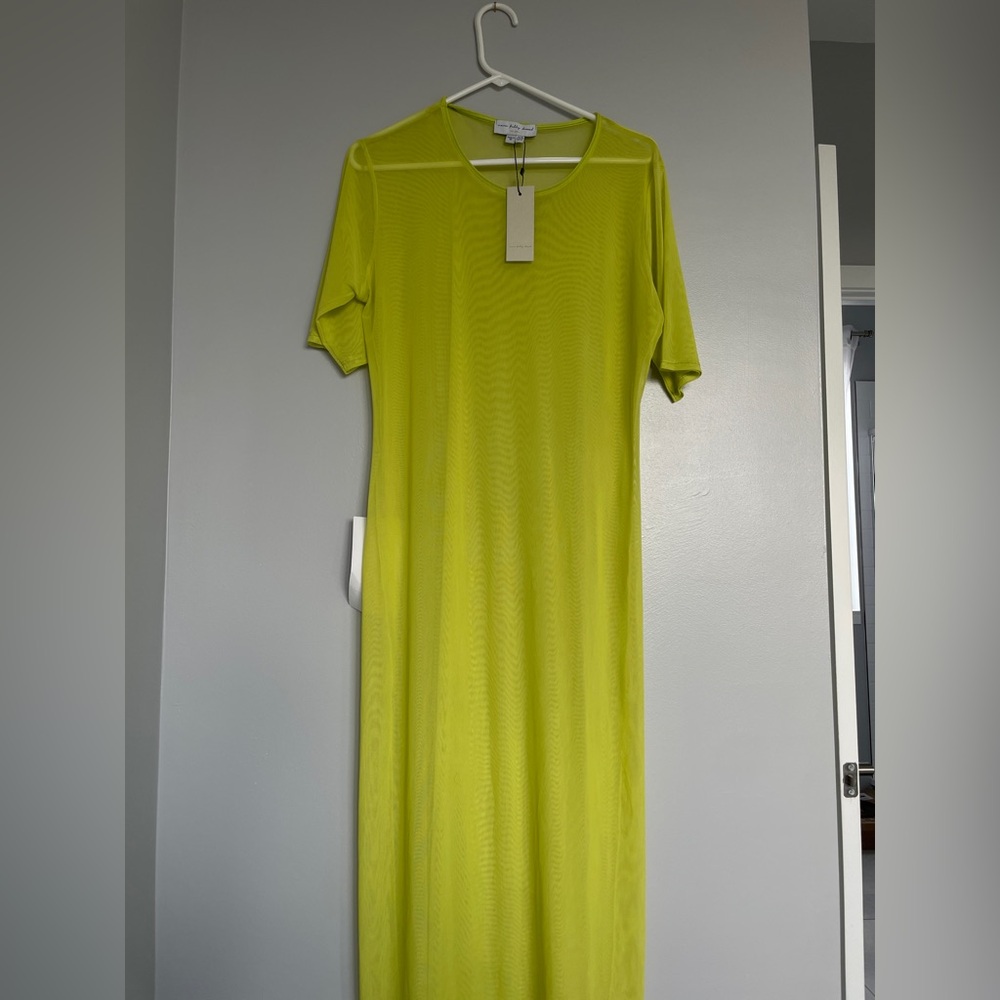 NWT Never Fully Dressed Mesh Izzy dress Lime size 12